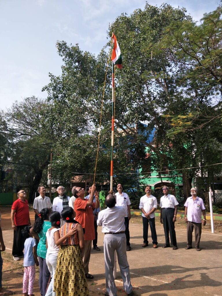 flag hoisting