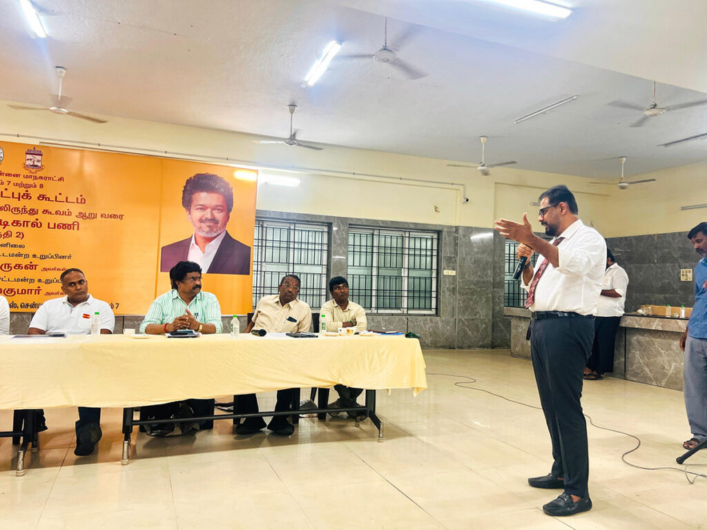 phase 2 diversion to Cooum from Imayam colony